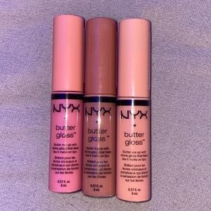 3-pack nyx butter gloss